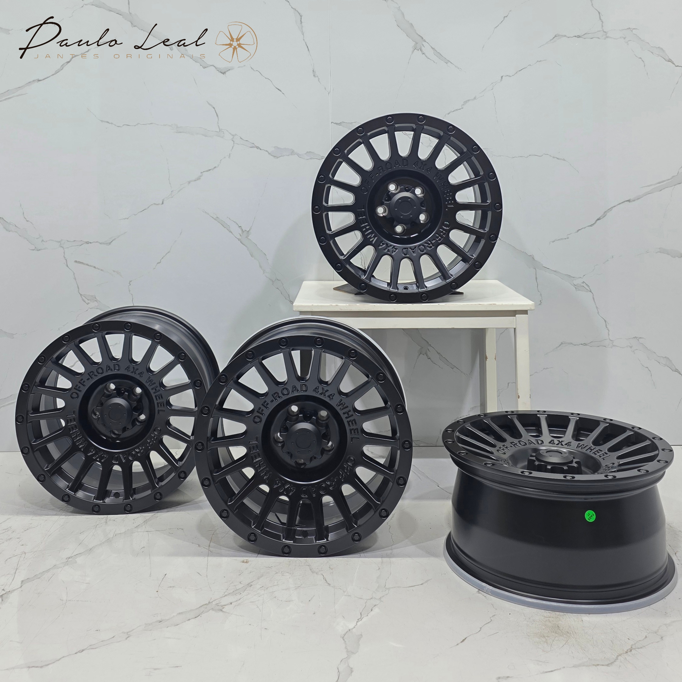 Jantes 17" Compatíveis Black Rhino 5x114.3 black 