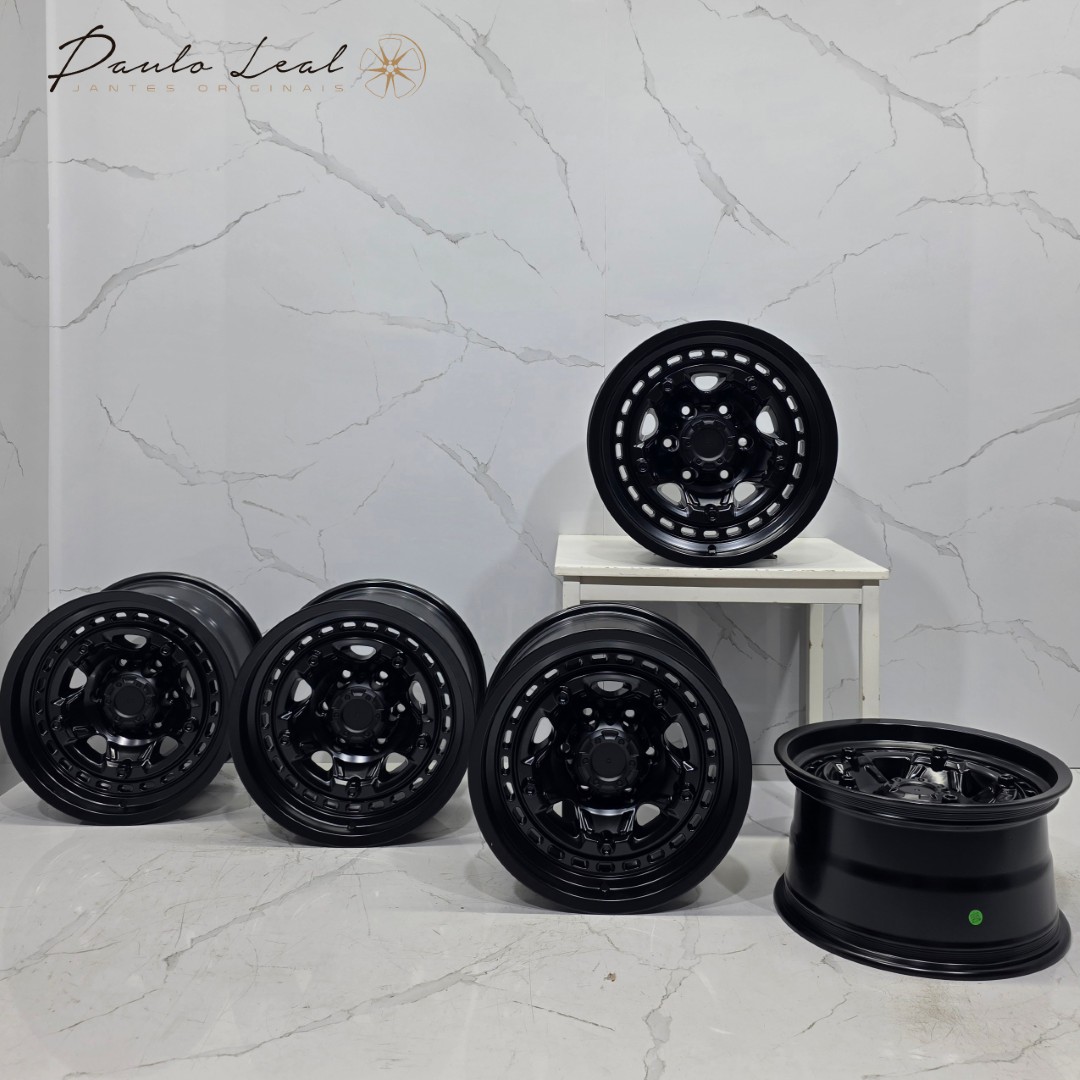 5 Jantes 16" Compatíveis Black Rhino off road 4x4 6x139,7 blk