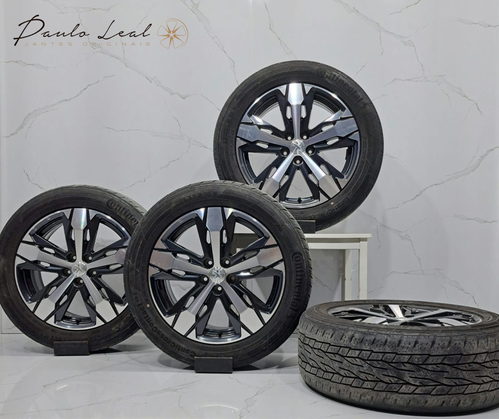 Jantes 18" originais Peugeot GT Line 5008 3008