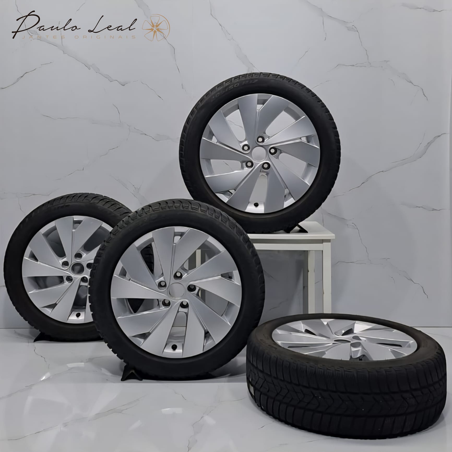 Jantes 17" originais VW Golf VIII 8 Belmont GTI GTD GTE com pneus